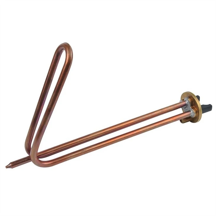 Water Heater Brass Flange Heating Element
